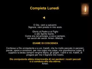 compieta luned