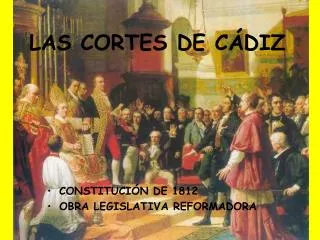 las cortes de c diz