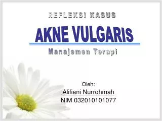 oleh alifiani nurrohmah nim 032010101077