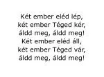 Végtelen Istenünk, áldd meg az életünk! - slide 1