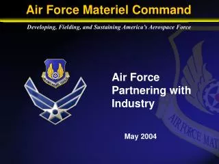 Air Force Partnering with Industry