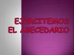 EJERCITEMOS EL ABECEDARIO - slide 1