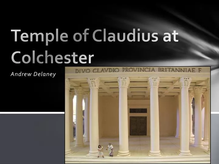 temple of claudius at colchester