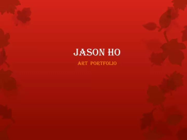 jason ho