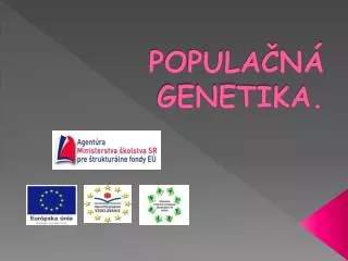 popula n genetika