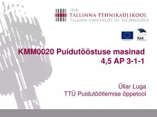 kmm0020 puidut stuse masinad 4 5 ap 3 1 1