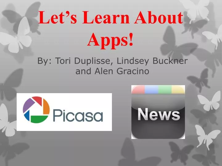 let s learn about apps
