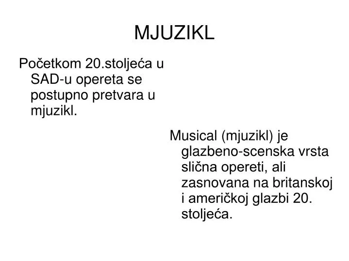 mjuzikl