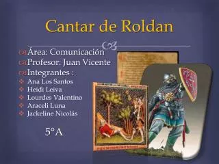 cantar de roldan