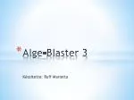 Alge-Blaster 3 - slide 1