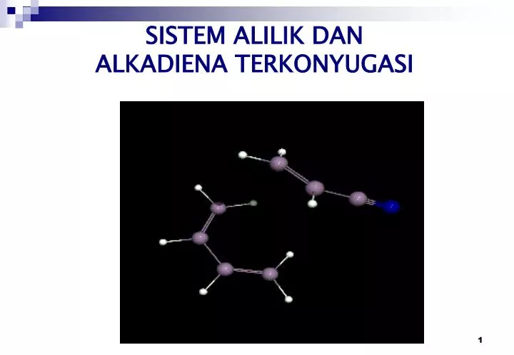 sistem alilik dan alkadiena terkonyugasi