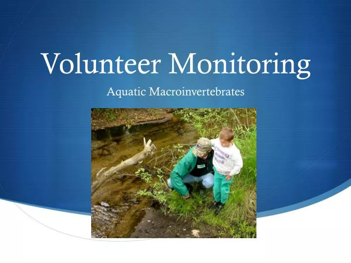 volunteer monitoring