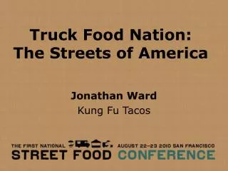 Truck Food Nation: The Streets of America