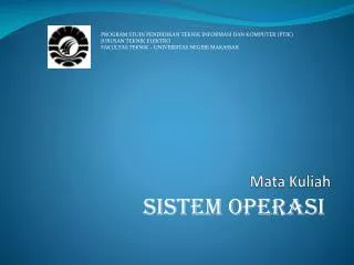 mata kuliah