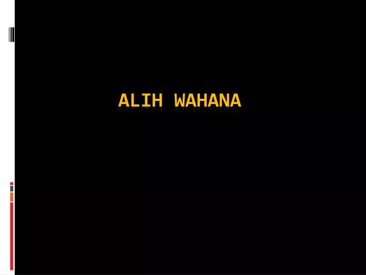 alih wahana