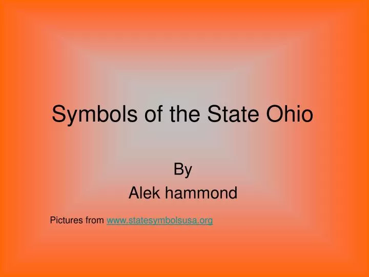 symbols of the state ohio
