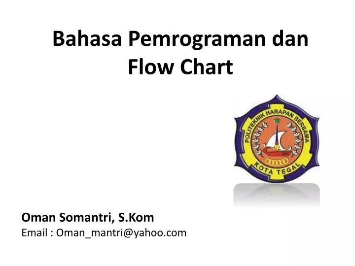 bahasa pemrograman dan flow chart