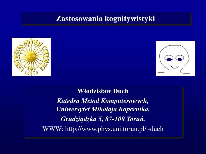 zastosowania kognitywistyki