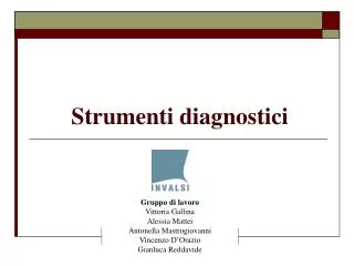 strumenti diagnostici