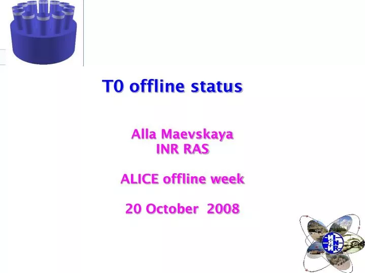 alla maevskaya inr ras alice offline week 20 october 2008