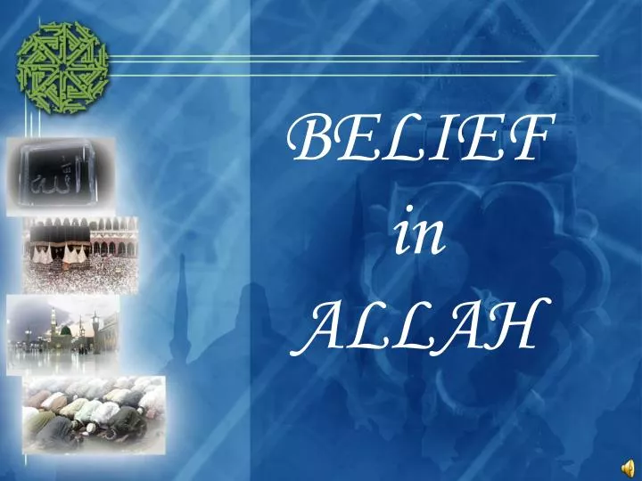 belief in allah