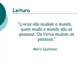 leitura