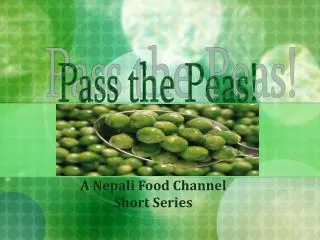 A Nepali Food Channel Short Series