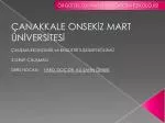 ÖRGÜTSEL DAVRANIŞ ve YÖNETİM PSİKOLOJİSİ - slide 1