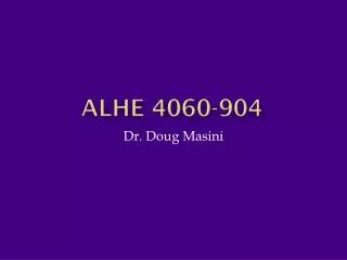 ALHE 4060-904