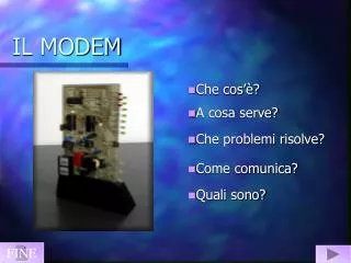 il modem