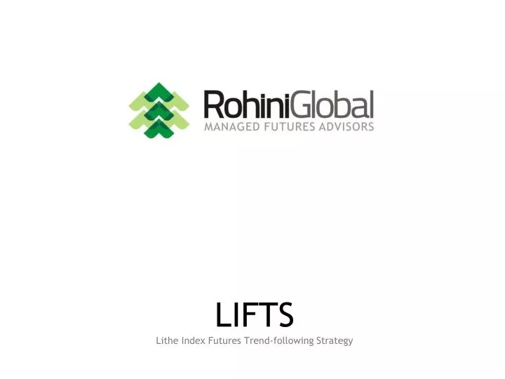 lifts lithe index futures trend following strategy