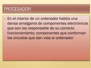 procesador