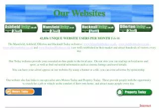 Our Websites