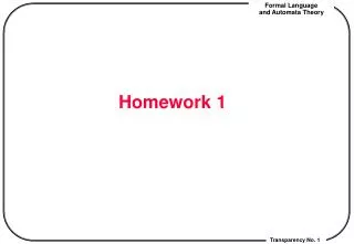 Homework 1