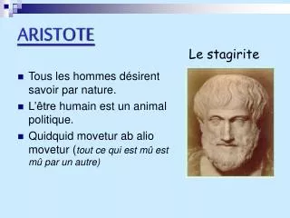 aristote