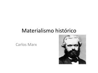 materialismo hist rico
