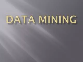 data mining
