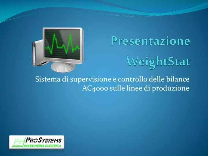 presentazione weightstat