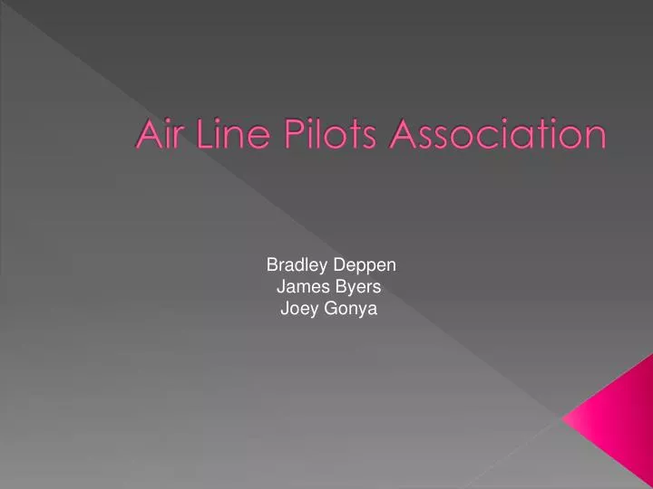 air line pilots a ssociation