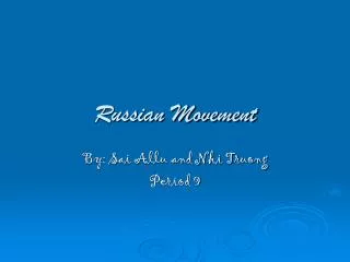 Russian Movement
