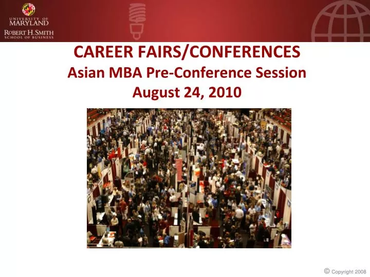 career fairs conferences asian mba pre conference session august 24 2010