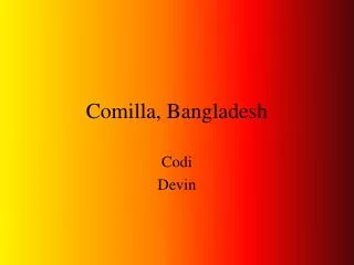 Comilla, Bangladesh