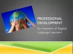 Professional Development - slide 1