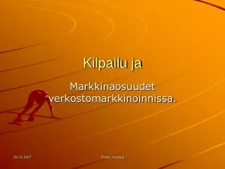 kilpailu ja