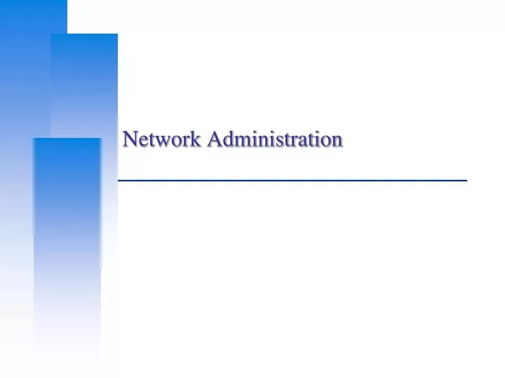 network administration