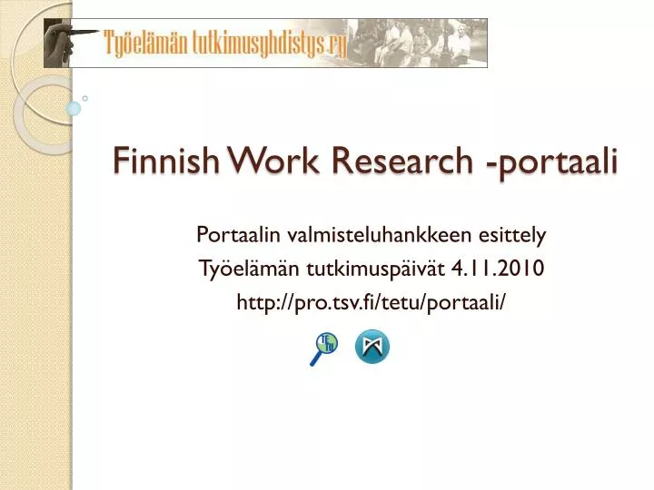 finnish work research portaali