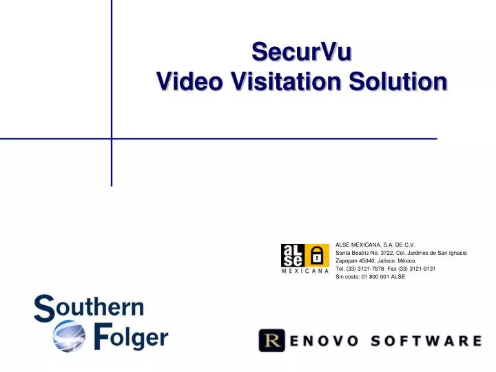 securvu video visitation solution