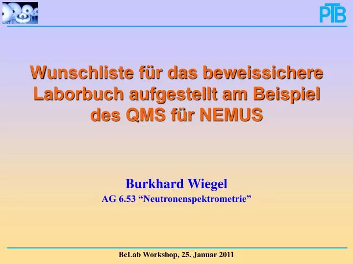 wunschliste f r das beweissichere laborbuch aufgestellt am beispiel des qms f r nemus