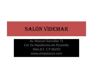 sal n videmar