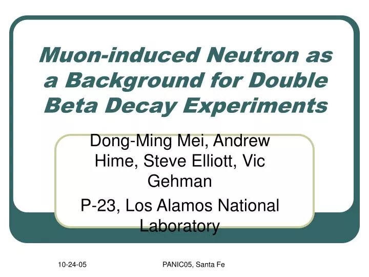 muon induced neutron as a background for double beta decay experiments